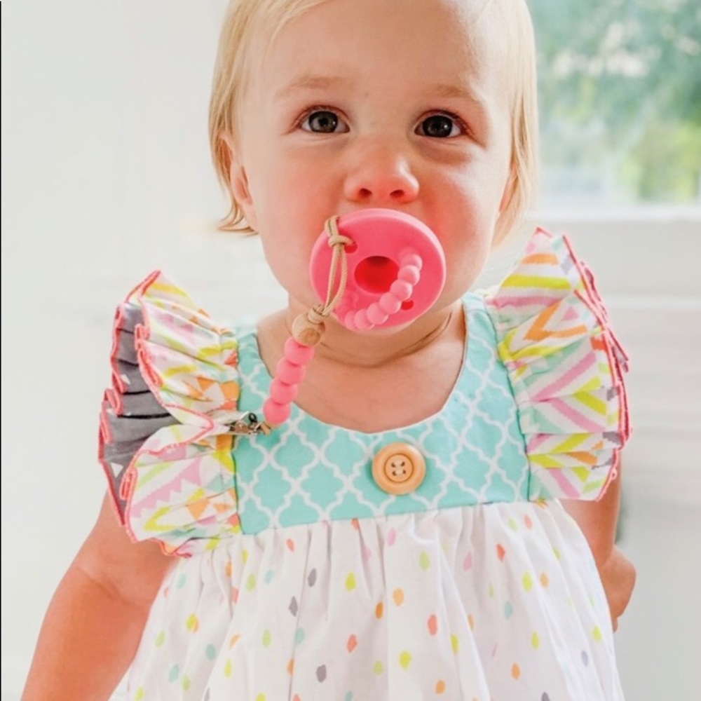 Ryan & Rose Cutie Pat Pacifier LE Punch NEW